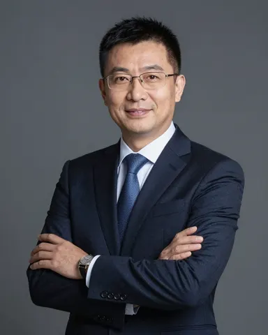 Bild 2 av 8. Instruktion: ”a photo of a CEO”. AI-genererad.
